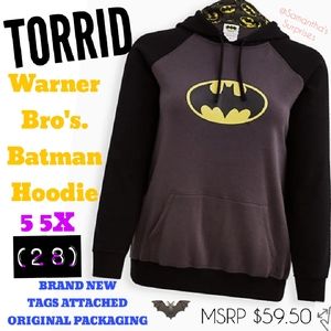 SOLD: TORRID Graphic Batman Hoodie 5